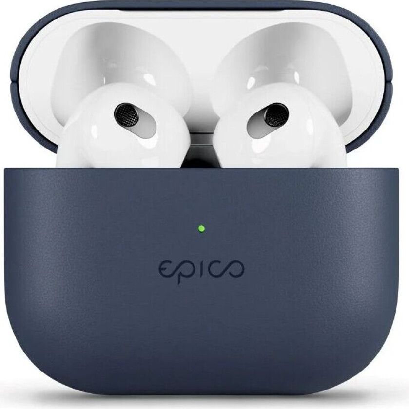 AirPods (3. Gen.) Deksel i Ekte Skinn - Blå