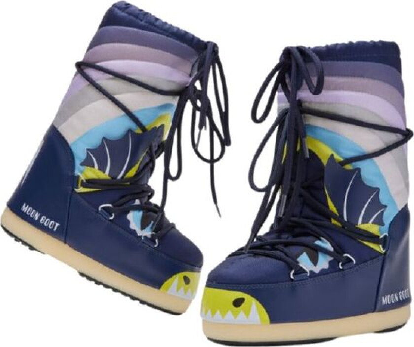 - Icon Dragon Boots Blue Multicolor
