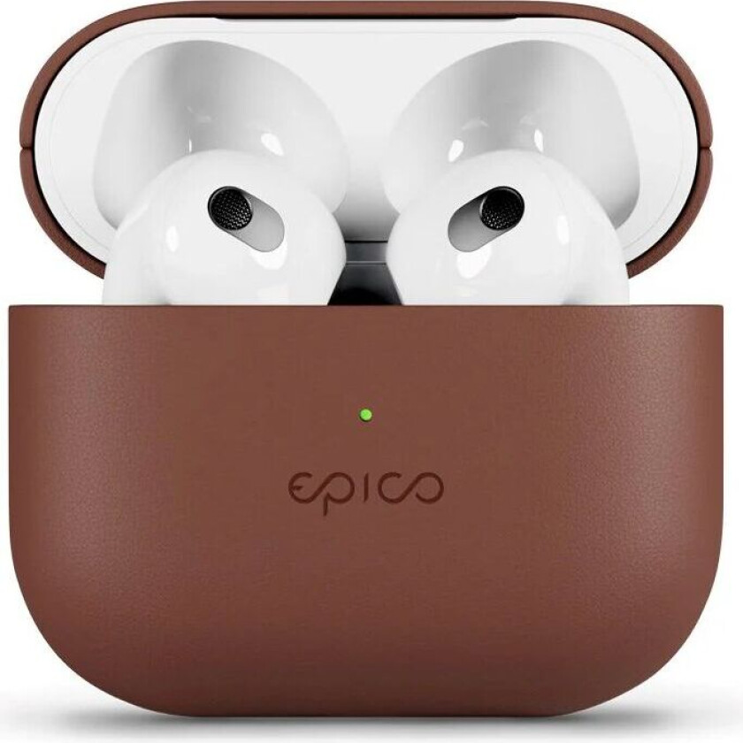 AirPods (3. Gen.) Deksel i Ekte Skinn - Brun