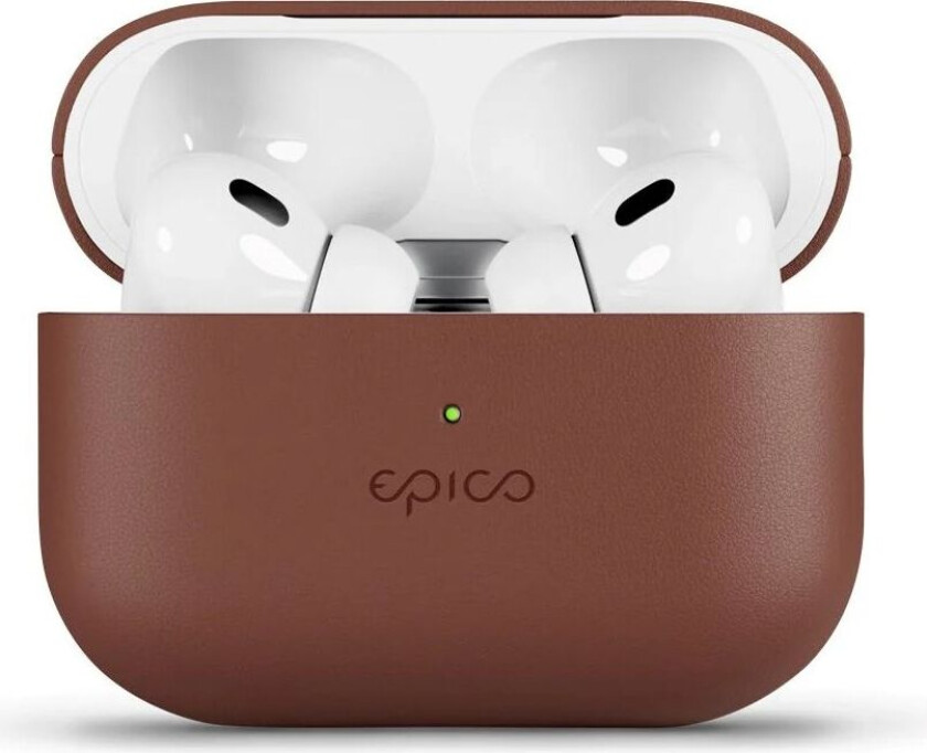 AirPods Pro (2. Gen.) Deksel i Ekte Skinn - Brun