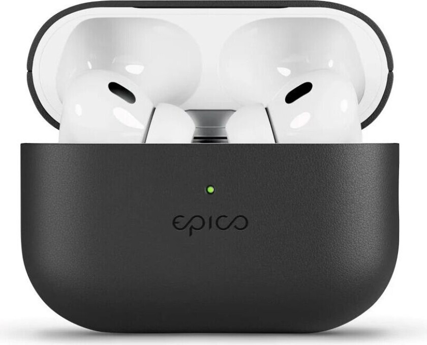 AirPods Pro (2. Gen.) Deksel i Ekte Skinn - Svart