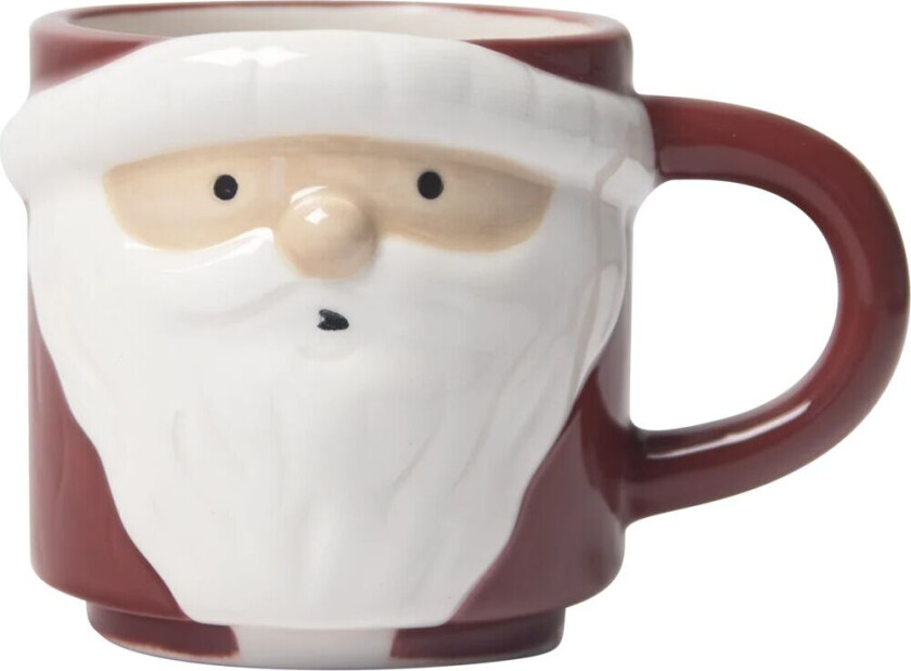Santa kopp Hvit-rød