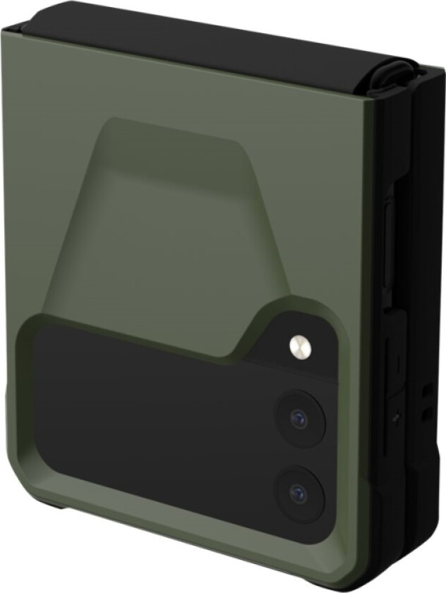 Uag Rugged Case For Samsung Galaxy Z Flip 4 (2022) - Civilian Olive - Baksidedeksel For Mobiltelefon - Robust - Oliven - For Samsung Galaxy Z Flip4