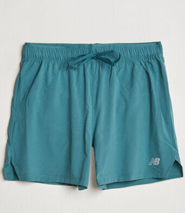 Athletics 5 Run Shorts New Spruce