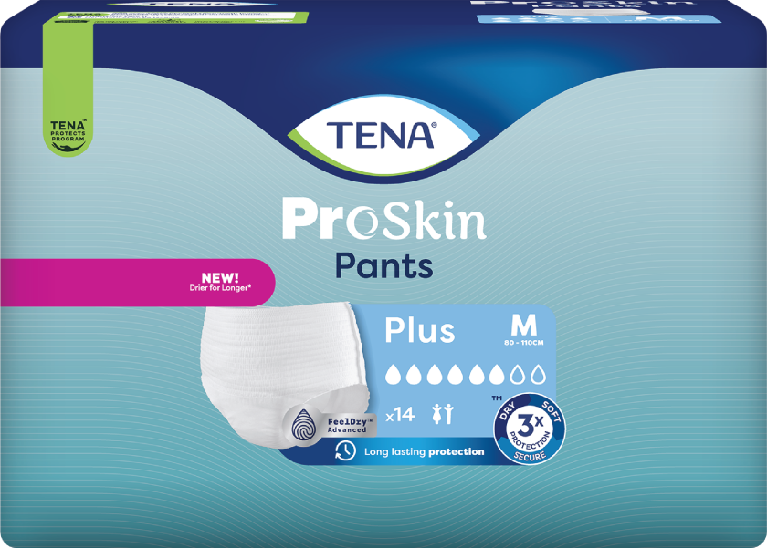 Tena Pants Plus, Medium, 14 stk.