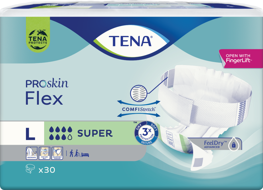 Bilde av Tena Flex Super, Large, 30 stk.