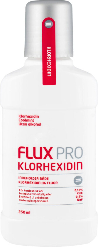 Munnskyll med Klorhexidin og Fluor, 250 ml