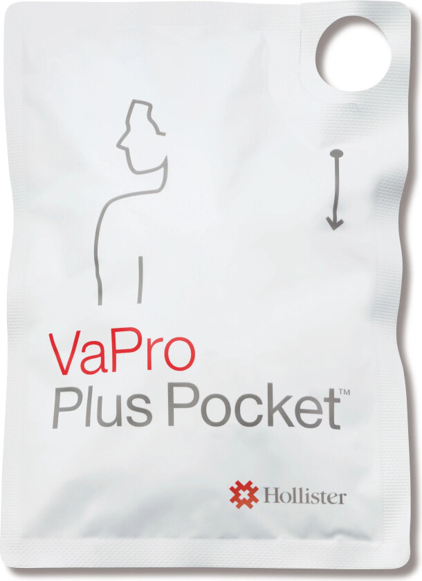 71144 Plus Pocket kateter for menn, CH 14, lengde 40 cm, 30 stk.