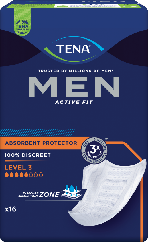 Tena MEN Level 3, 16 stk