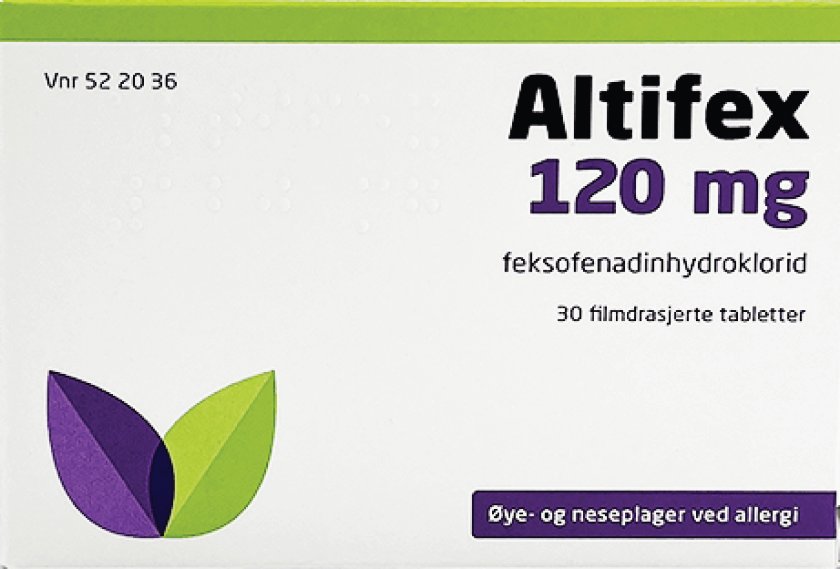 120 mg tabletter, 30 stk.
