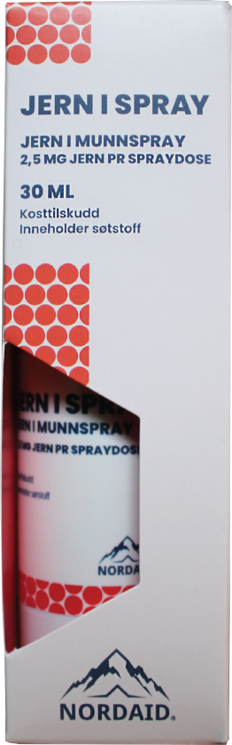Jern i Spray Munnspray, 30 ml