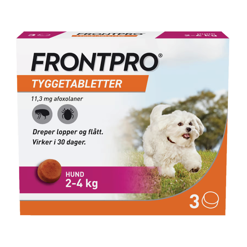 11 mg tyggetabletter til hund, 3 stk.