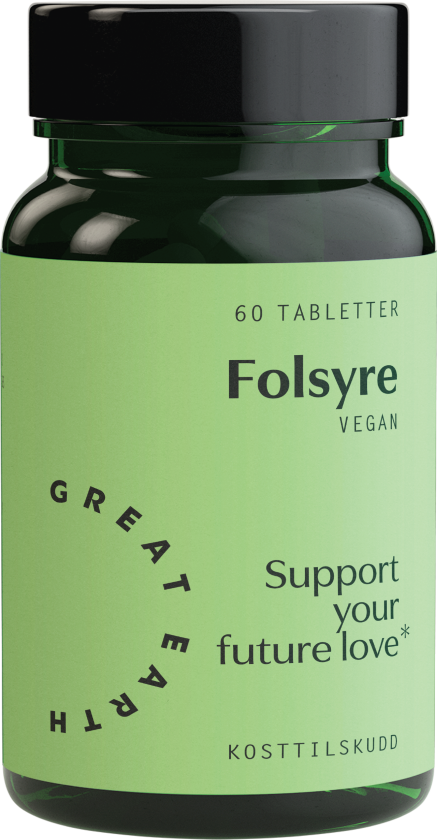 Folsyre tabletter, 60 stk.