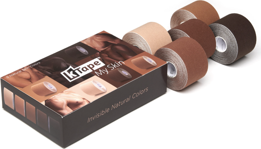 K-Tape My Skin Kinesiologitape Mixed Colors, 50 mm x 5 m, 5 stk.