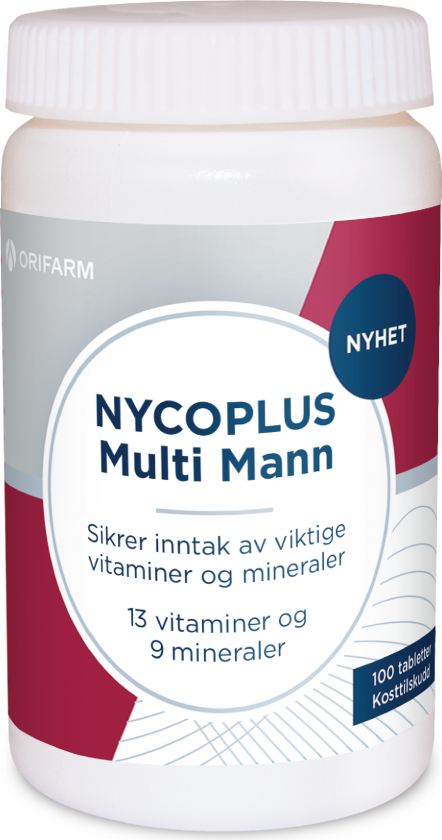Multi Mann tabletter, 100 stk.