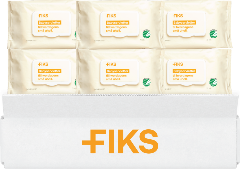 Bilde av Babyservietter, 24 x 72 stk.