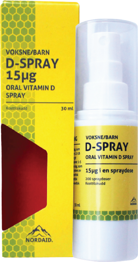 D-Spray 15 µg Munnspray, 30 ml