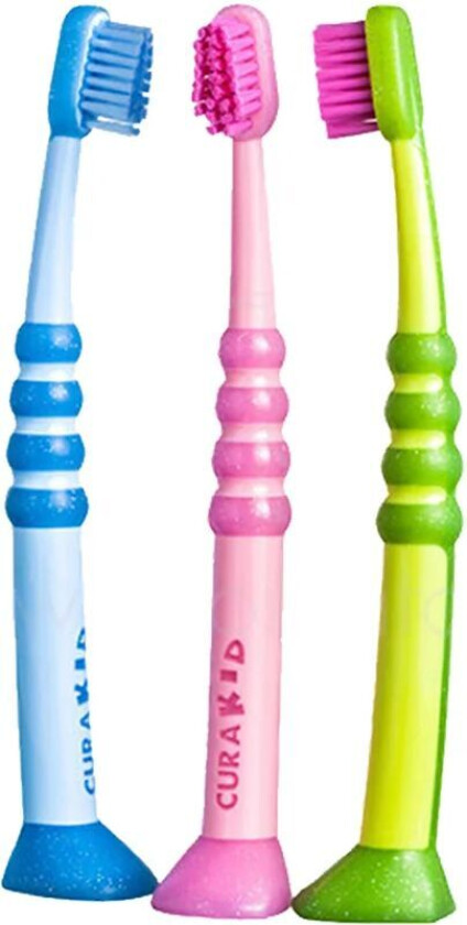 Curaprox Tannbørste Baby, 0-4 år, assorterte farger, 1 stk.
