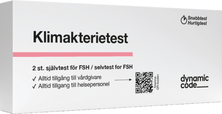 Overgangsalderen selvtest, 2 stk.