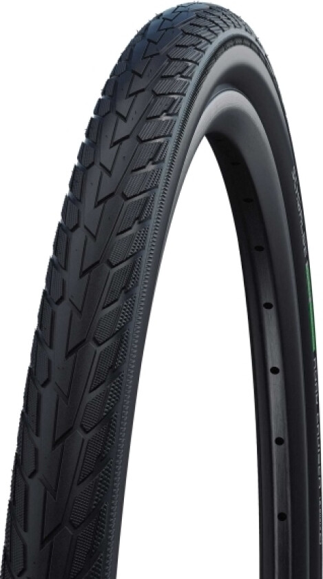 Road Cruiser Non Folding Tire (47-203) Black/Black, Green, K-Guard, Psi Max:65 Psi, No, Weight:260 G