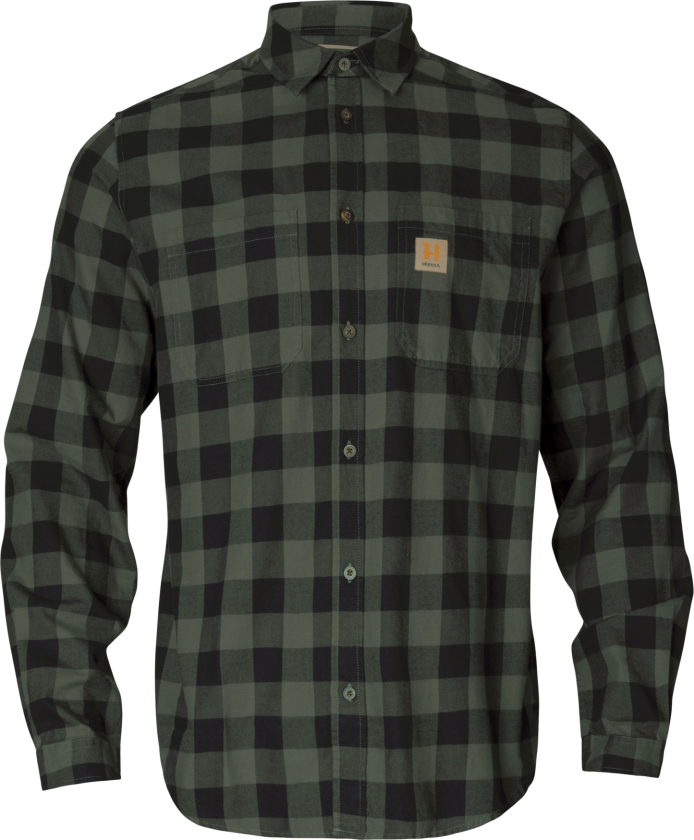 Scandinavian Ls Shirt Green Check XXL