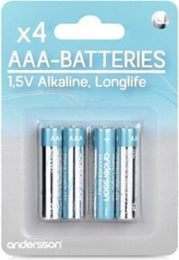 LR03 AAA 1.5V Long life 4pcs