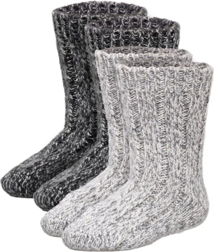 Femund raggsokk barn 2-pk