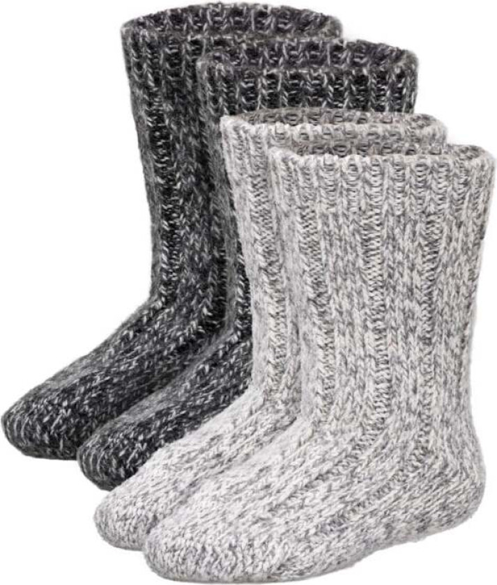 Femund raggsokk barn 2-pk