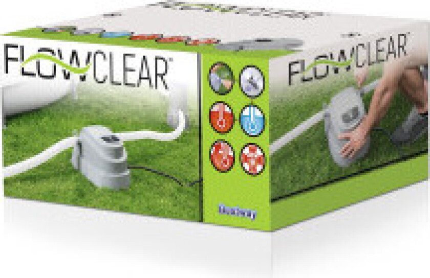 Flowclear elektrisk bassengvarmer