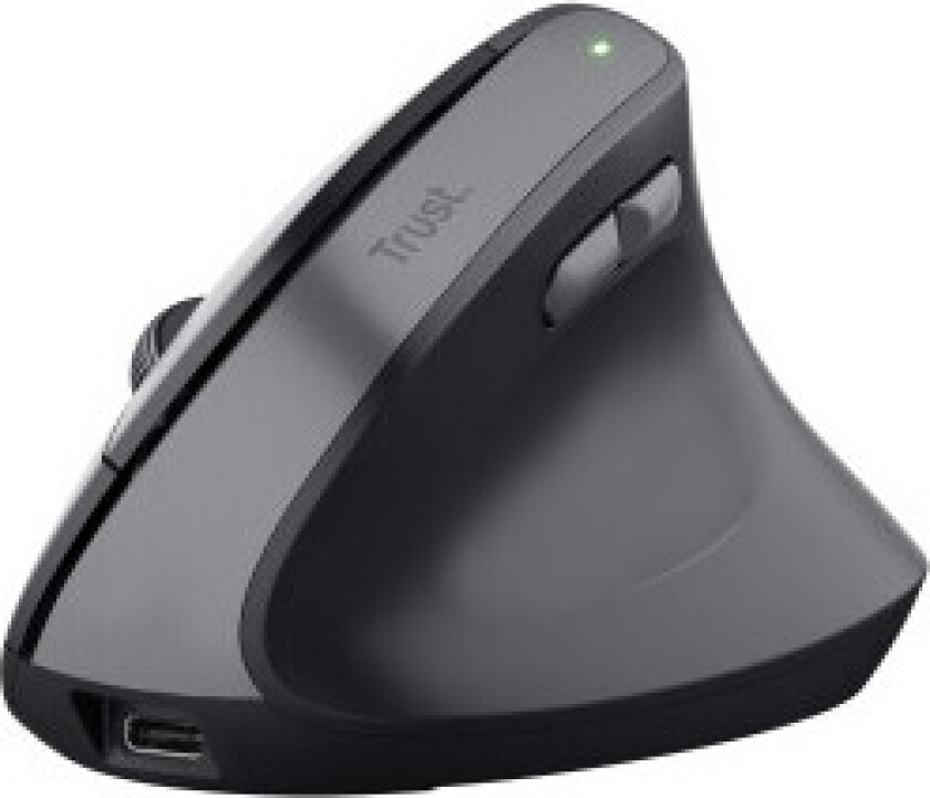 Bayo II trådløs ergonomisk mus svart