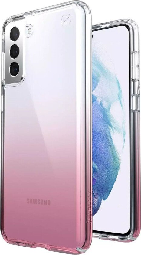 Samsung Galaxy S21+ (Plus) Presidio Perfect-Clear Deksel - Gjennomsiktig / Lyserosa