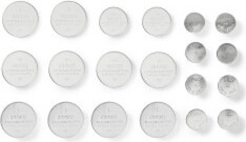 Litium / Alkaline Button Cell Battery Multi Pack | 1.5 / 3 V DC | Alkalisk / Litium | CR1620 / CR2016 / CR2025 / CR2032 / LR43 /