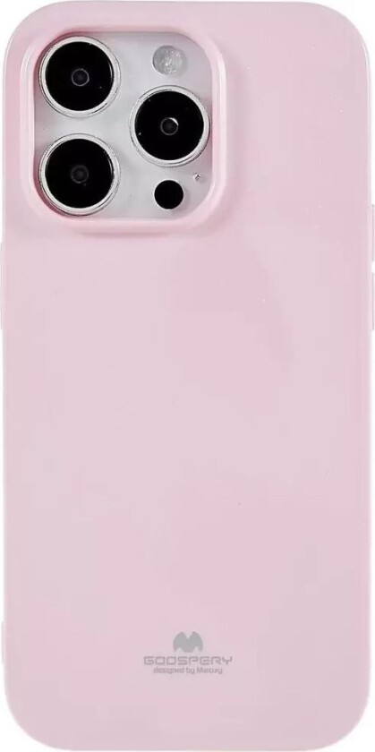 iPhone 14 Pro Goospery Fleksibelt Plastdeksel - Rosa
