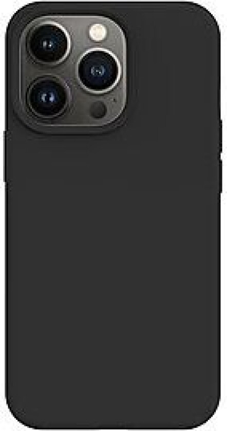 iPhone 13 Pro Magnetisk Silikon Bakdeksel - Antibakteriell - Svart