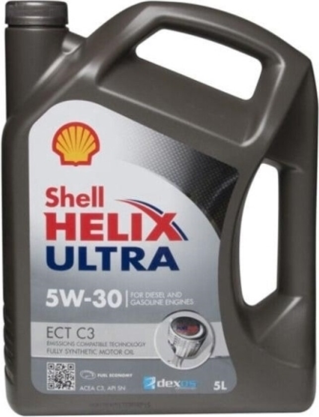 Motoroljer Shell Helix Ultra Ect C3 5W-30 5L