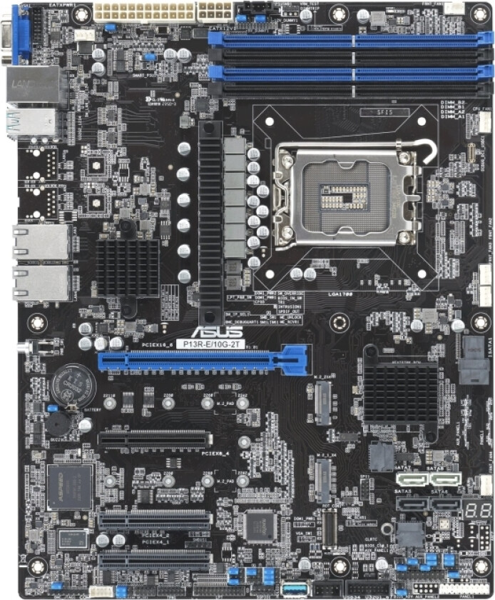 Plyta Glówna Asus P13r-E/10G-2T 1X Lga1700 Intel Xeon E-24Xx C266 (4Xdimm, 8X Sata, 2Xm.2, 2X10gbe, Asmb11-Ikvm, Atx)