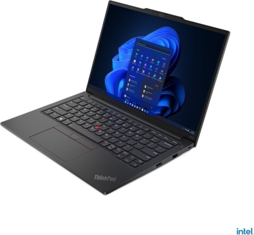 Thinkpad E14 Gen 5 21Jr - 180-Graders Hengseldesign - Amd Ryzen 5 - 7430U / Inntil 4.3 Ghz - Win 11 Pro - Radeon Graphics - 16 Gb Ram - 512 Gb