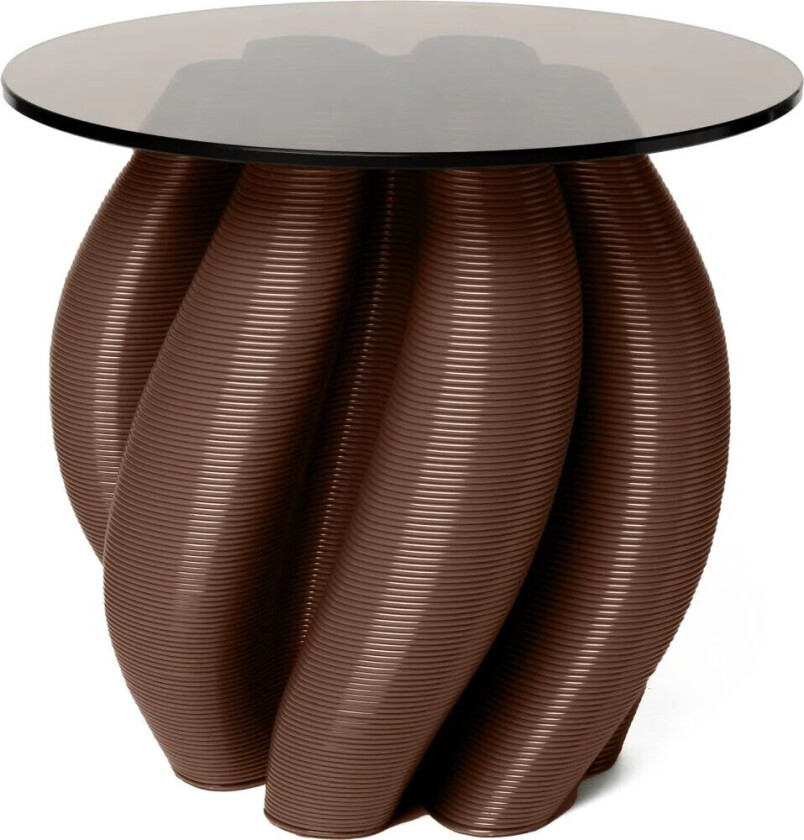 Bilde av Water lily sidebord Ø50 cm Chocolate