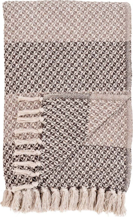 Belek pledd 130x180cm brun, beige.