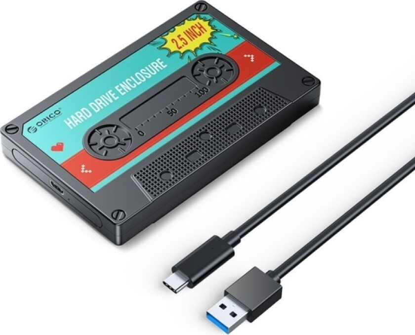Orico Hdd/Ssd-Skap 2,5" Sata / Usb-C