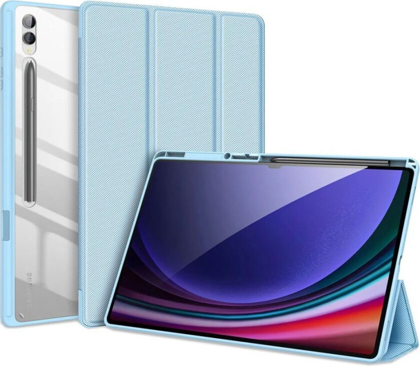 Samsung Galaxy Tab S10 Ultra DUX DUCIS TOBY Series - Støtsikkert Flipdeksel - Blå