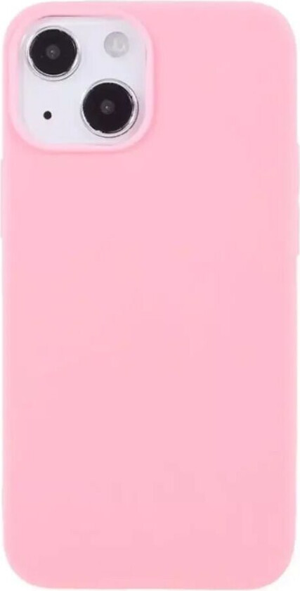 iPhone 13 Fleksibel TPU Plast Bakdeksel - Rosa