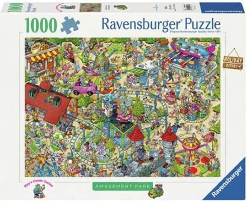 Jigsaw puzzle Holiday Resort 4: The Amusement Park