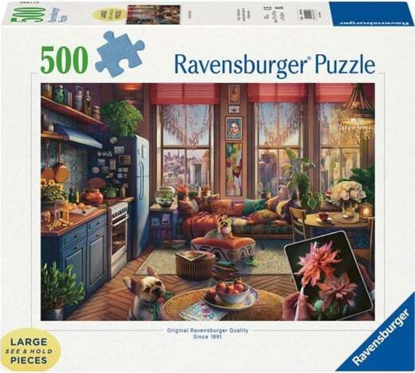 Jigsaw Puzzle Cozy Boho Studio 500pcs.