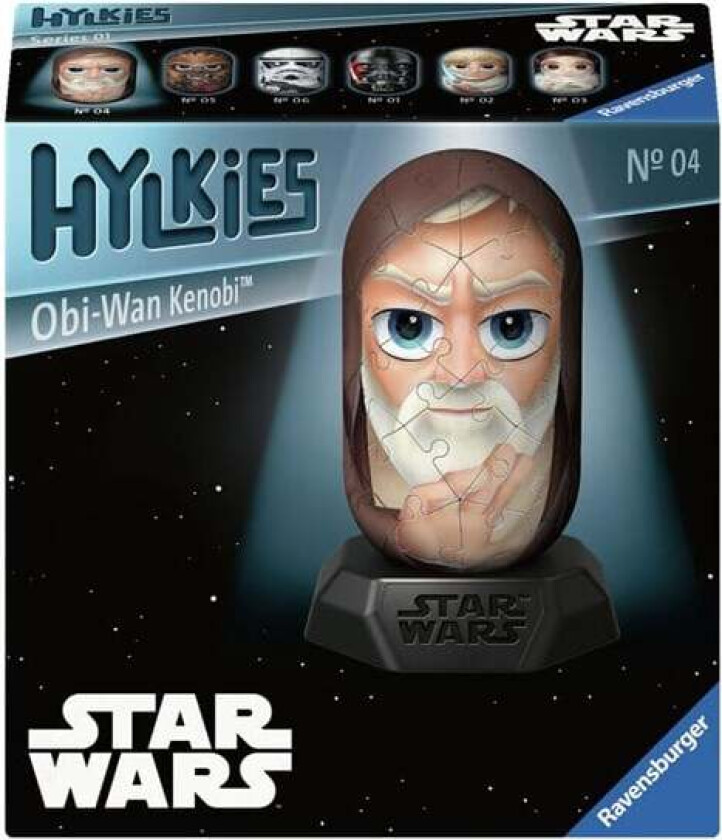 3D Puzzle Hykkies Star Wars Obi-Wan Kenobi 54 pcs