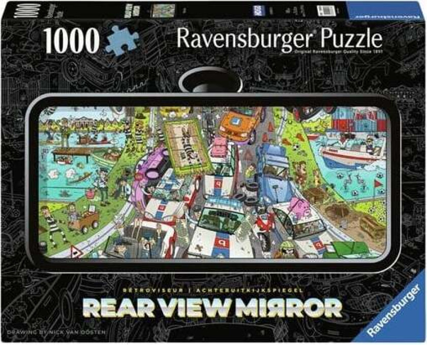 Jigsaw Puzzle Police Pursuit 1000pcs.