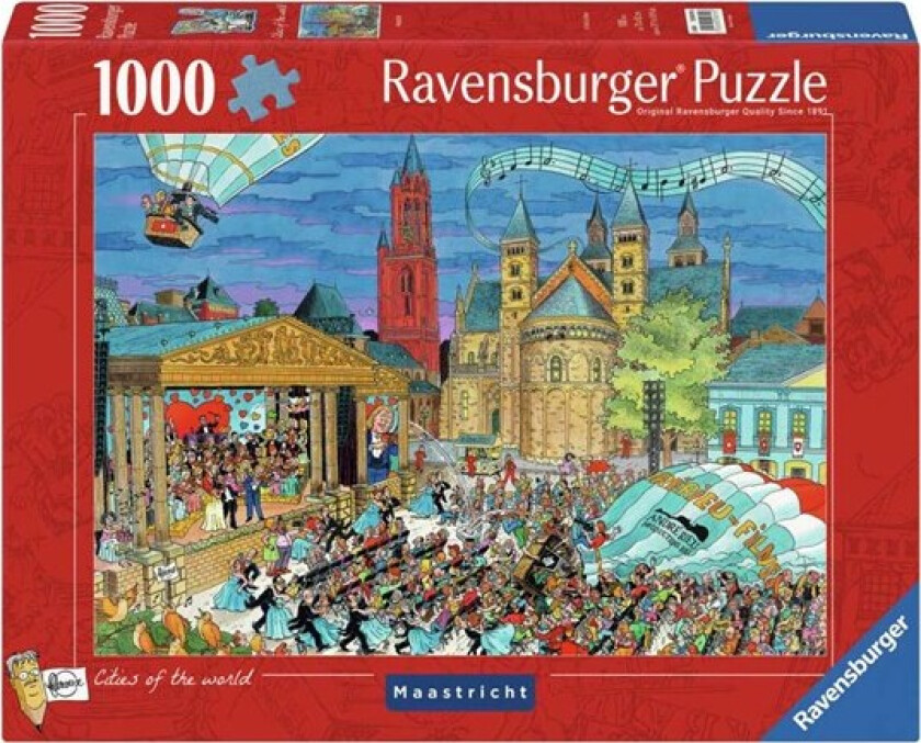 Jigsaw puzzle Fleroux Maastricht 1000 pcs.