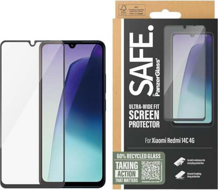 Screen Protector Xiaomi Redmi 14C | Ultra-Wide Fit