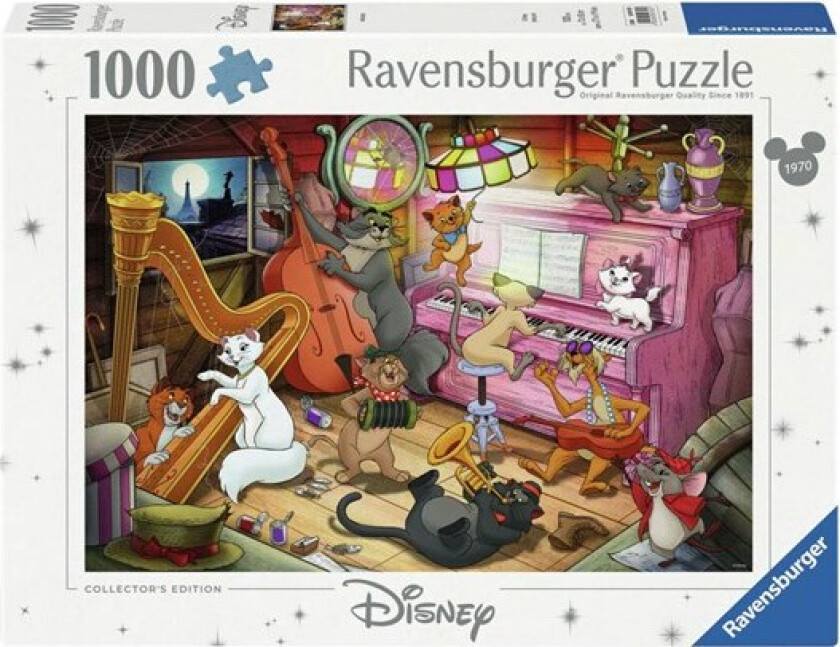 Jigsaw puzzle Disney Aristocats 1000 pcs.