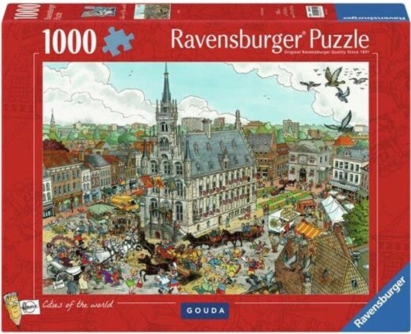 Jigsaw puzzle Fleroux Gouda 1000 pcs.